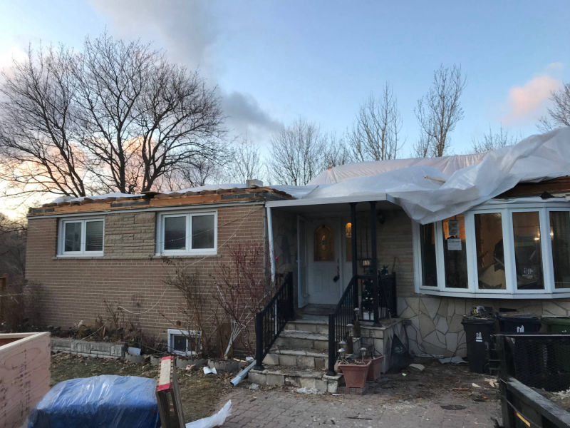 second floor addition on bungalow